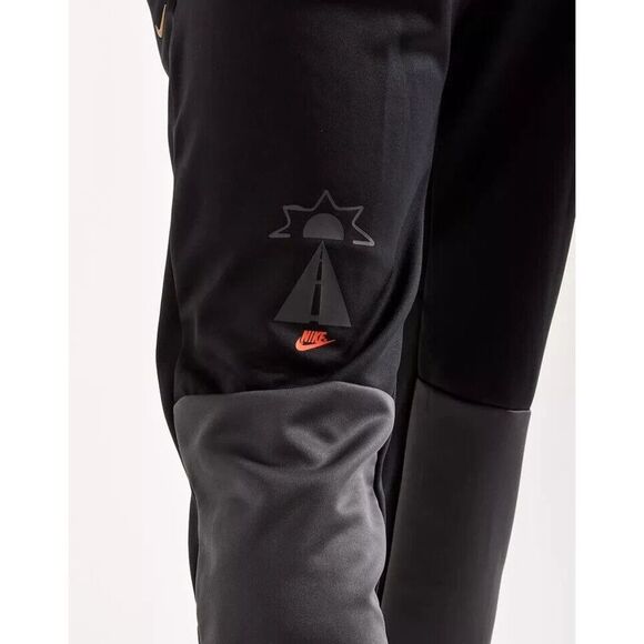 Nike DQ3525-891 Men's Sz S Orange/Black/Anthracite Tribute Smile Joggers - Picture 14 of 14